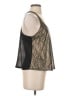 Millau 100% Polyester Gold Sleeveless Top Size S - photo 4