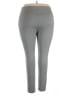 Stylus Solid Gray Active Pants Size 2X - photo 2