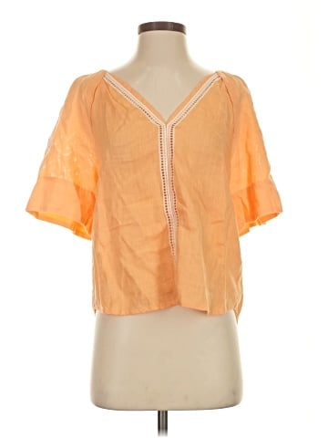 Elie Tahari Short Sleeve Blouse (view 1)