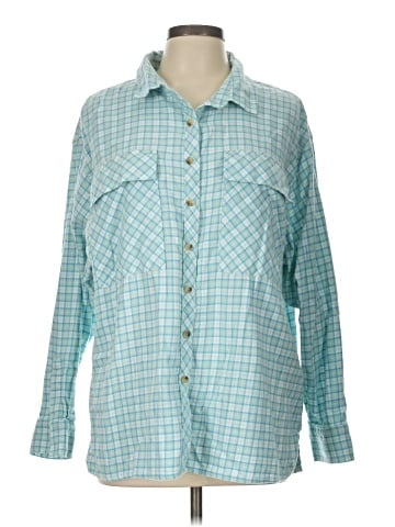 Arizona Jean Company Long Sleeve Button-Down Shirt (view 1)