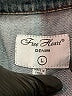 Free Heart 100% Cotton Blue Denim Jacket Size L - photo 6
