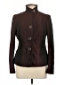 Burberry 100% Polyester Burgundy Red Jacket Size 12 - photo 1