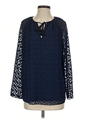 Sail to Sable 3/4 Sleeve Blouse (view 1)