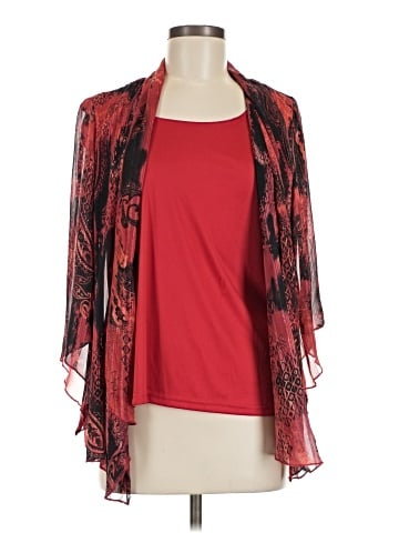 Sara Michelle Short Sleeve Blouse (view 1)