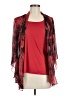 Sara Michelle 100% Polyester Red Short Sleeve Blouse Size M - photo 1