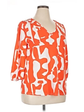 Perseption Concept 3/4 Sleeve Blouse