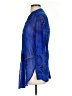 Cache 100% Polyester Blue Long Sleeve Blouse Size S - photo 5