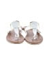 Liz Claiborne White Flip Flops Size 9 1/2 - photo 2