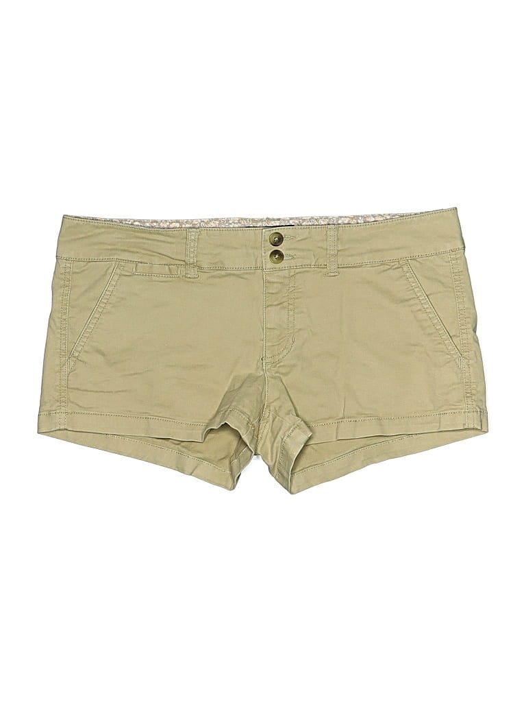 Pre-owned American Eagle Outfitters Khaki Shorts In Tan