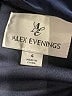 Alex Evenings Blue Cocktail Dress Size 4 - photo 4