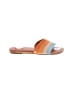 Ugg 100% Leather Color Block Orange Sandals Size 8 - photo 1
