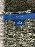 Apt. 9 Animal Print Black Casual Dress Size L - photo 7