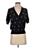 DemyLee 100% Wool Black Wool Cardigan Size S - photo 1