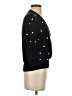DemyLee 100% Wool Black Wool Cardigan Size S - photo 4