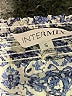 Intermix 100% Silk Paisley Blue Silk Skirt Size S - photo 4