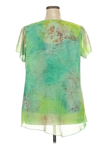 One World Short Sleeve Blouse (view 2)