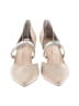 Nina 100% Leather Ivory Heels Size 9 1/2 - photo 2