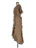 Max Studio Floral Brown Casual Dress Size M - photo 5
