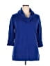 JM Collection Blue Pullover Sweater Size XL - photo 1
