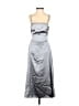 OAK + FORT 100% Polyester Metallic Silver Cocktail Dress Size XS - photo 1