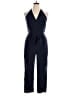 Express Solid Blue Jumpsuit Size 14 - photo 1