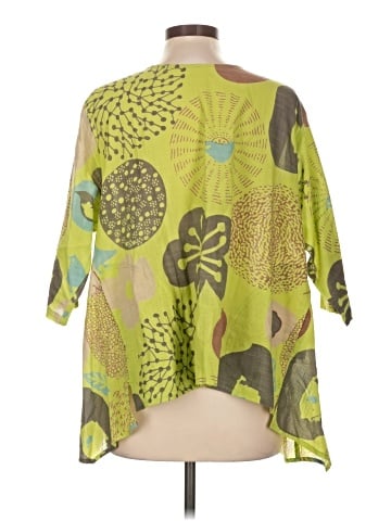 Mona Lisa 3/4 Sleeve Blouse (view 2)
