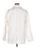 H By Halston 100% Linen Stripes Ivory Blazer Size XL - photo 2