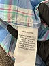 Vineyard Vines 100% Cotton Plaid Blue Long Sleeve Button-Down Shirt Size XS - photo 8