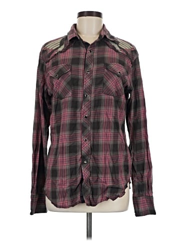 Guess Long Sleeve Button-Down Shirt (view 1)