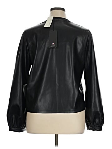 LA Made Faux Leather Top (view 2)