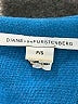 Diane von Furstenberg Blue Poncho Size S - photo 7