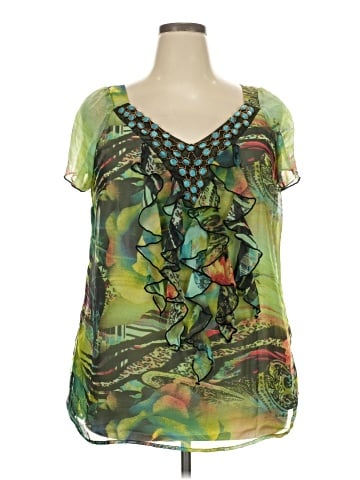 New Directions Short Sleeve Blouse (view 1)