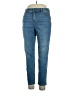 Talbots Outlet Solid Blue Jeans Size 14 - photo 1