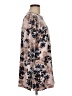 Purejill Floral Tan Long Sleeve Blouse Size M - photo 4