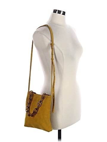 Madewell The Slim Brooklyn Crossbody Bag in Suede: Chain Handle Edition (view 2)