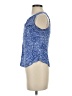 Willi Smith 100% Rayon Blue Sleeveless Blouse Size S - photo 5