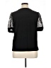 CeCe Black Short Sleeve Top Size XL - photo 2