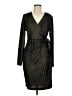 Cache Houndstooth Black Cocktail Dress Size M - photo 1