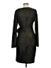 Cache Houndstooth Black Cocktail Dress Size M - photo 2