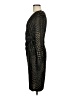 Cache Houndstooth Black Cocktail Dress Size M - photo 5