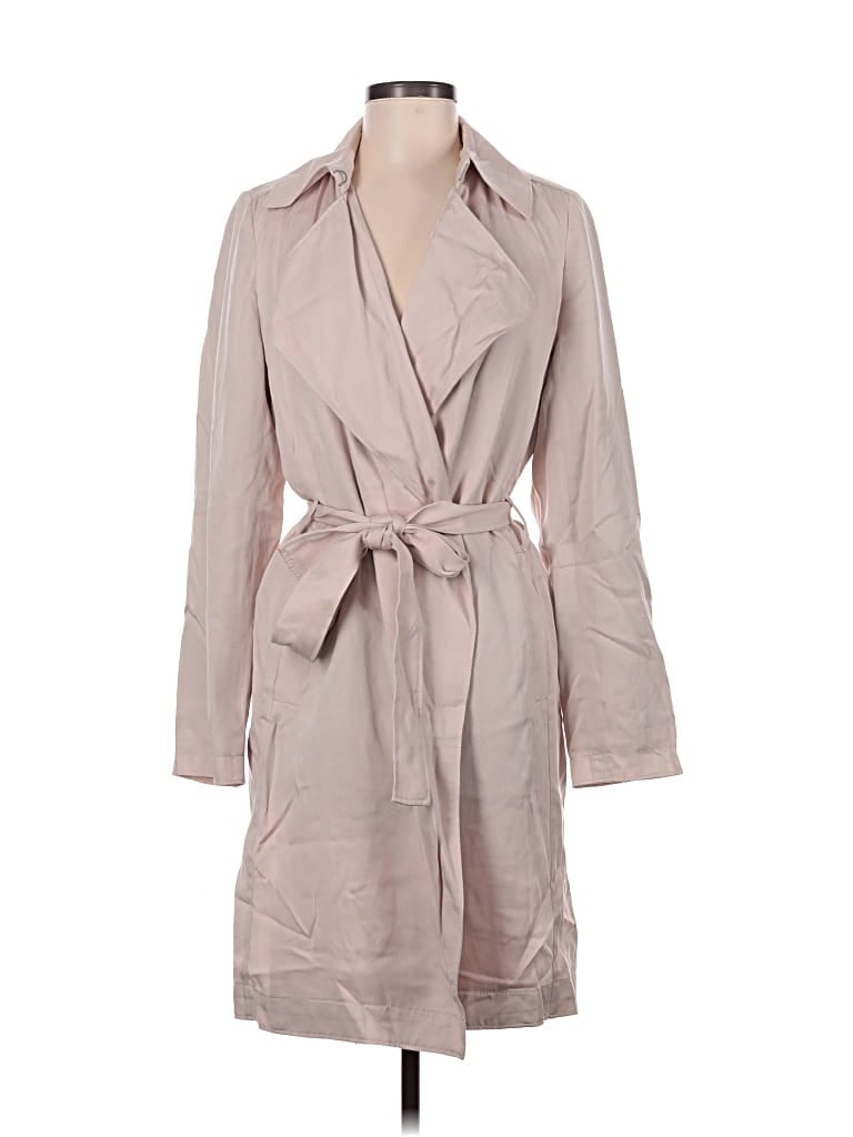 Pre-owned Babaton Trenchcoat In Tan