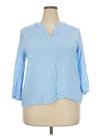 St. John's Bay 3/4 Sleeve Blouse (view 1)