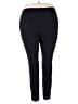Lands' End Solid Black Active Pants Size 2X - photo 2