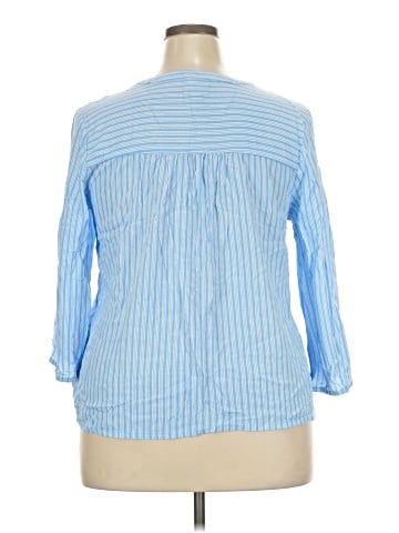 St. John's Bay 3/4 Sleeve Blouse (view 2)