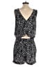 Peach Chevron-herringbone Black Romper Size S - photo 2