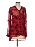 Sundance Red Long Sleeve Blouse Size S - photo 1