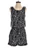 Peach Chevron-herringbone Black Romper Size S - photo 1