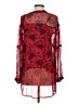 Sundance Red Long Sleeve Blouse Size S - photo 2