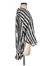 Rag & Bone 100% Viscose Stripes Silver Long Sleeve Blouse Size M - photo 4