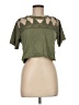 Don't Ask Why Green Short Sleeve Top One size - photo 1